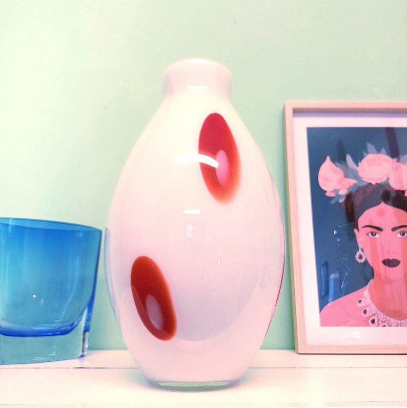 Vintage Murano vaas uit de collectie van Pam